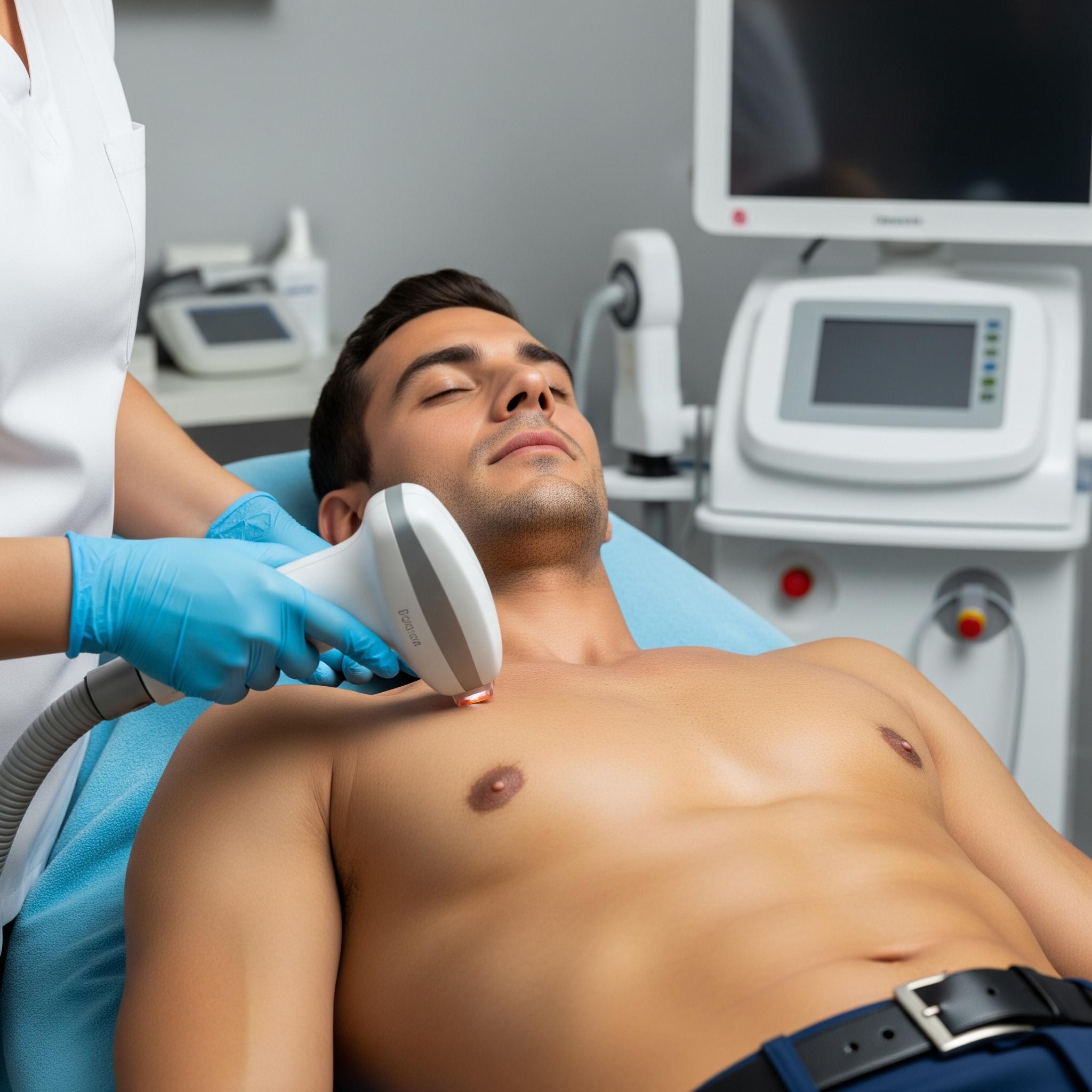 Diodenlaser Haarentfernung für Männer